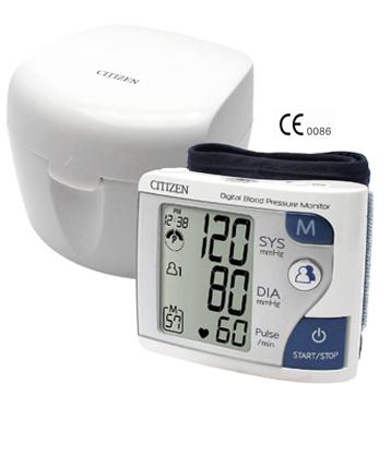 Hình ảnh máy đo huyết áp điện tử cổ tay Citizen CH-617