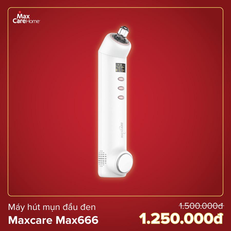 máy hút mụn đầu đen nóng lạnh maxcare max666