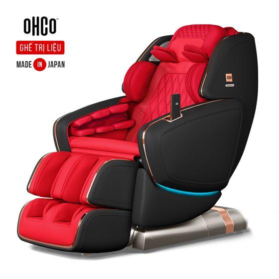 Ghế massage toàn thân OHCO M8 NEO LE-Đỏ Đen