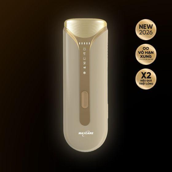 Máy Triệt Lông Băng Lạnh Sapphire Đèn Kép Vô Hạn Xung Maxcare