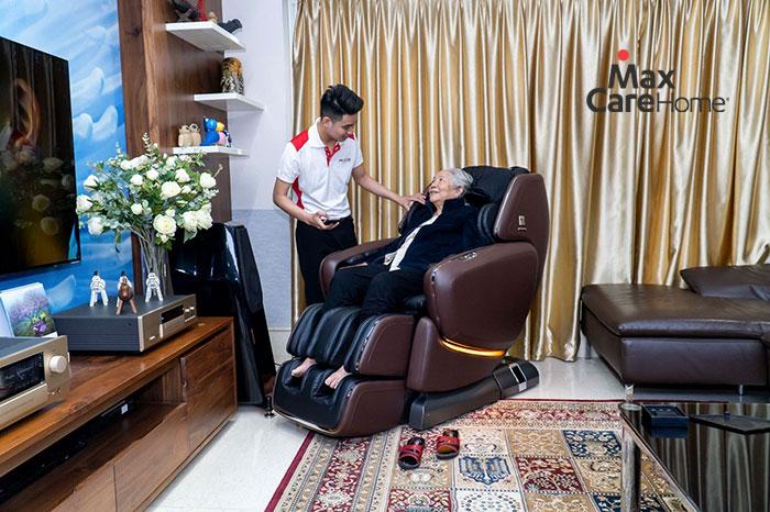 Chọn ghế massage toàn thân cho người cao tuổi cần chú ý đến các chức năng phù hợp