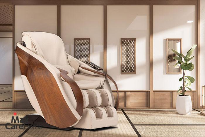Không chỉ có khả năng massage trị liệu như chuyên gia, ghế massage trị đau lưng D.Core Cirrus còn là tác phẩm nghệ thuật cho không gian nội thất hiện đại