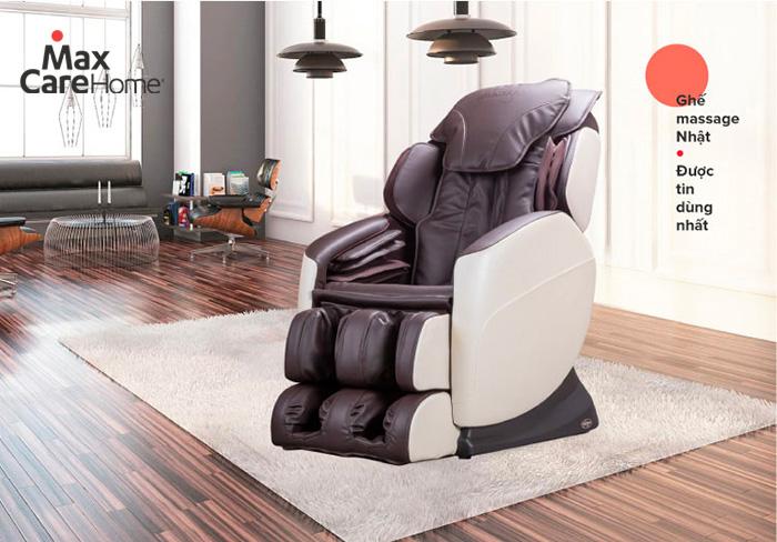 Dòng ghế massage Maxcare Max616X sử dụng con lăn 3D