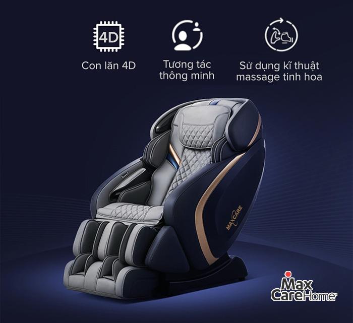 Ghế massage toàn thân Max4D AI