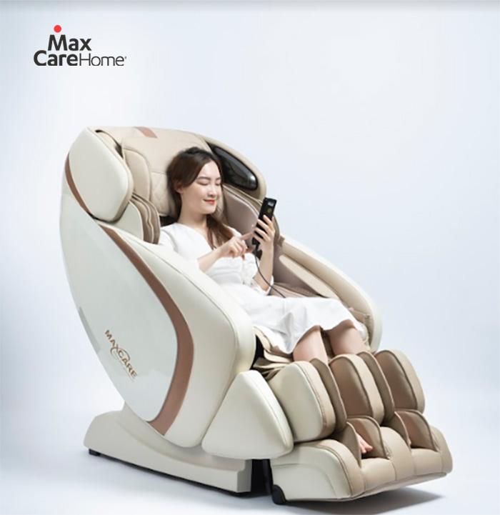 Ghế massage toàn thân Maxcare Max4D AI với 20 chương trình tự động