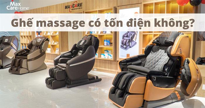 Hãy cùng Maxcare Home phân tích xem ghế massage có tốn điện không 