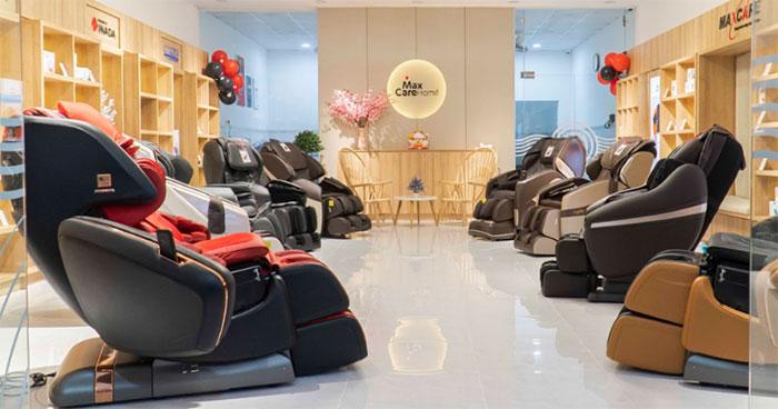Khai trương cửa hàng ghế massage rộng lớn của hệ thống MaxCare