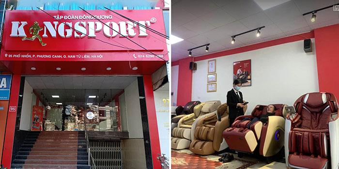 Kingsport - Thương hiệu ghế massage được người Việt tin tưởng