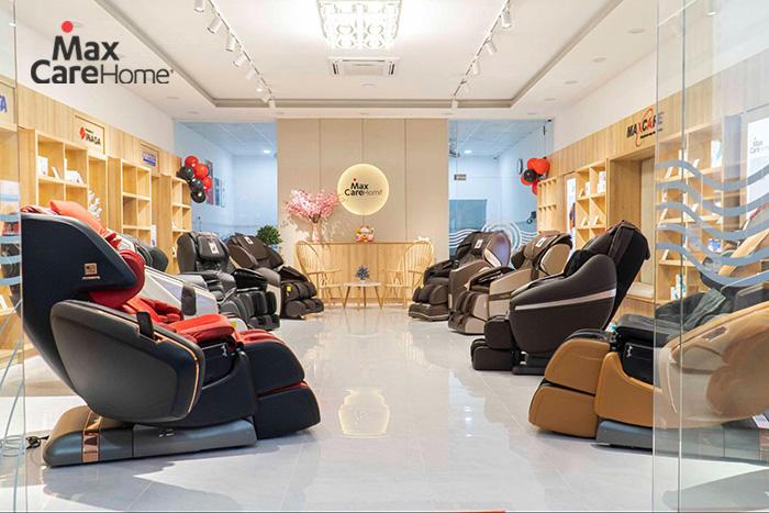Maxcare Home phân phối nhiều thương hiệu ghế massage 