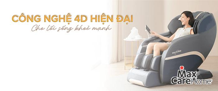 Sử dụng ghế massage Maxcare Max4D Smart dễ dàng với điều khiển cảm ứng