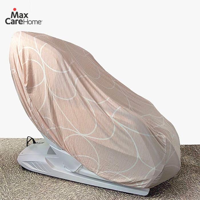 Sử dụng tấm bọc che phủ ghế massage giúp hạn chế bụi bẩn 