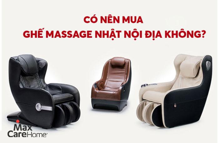 Tất tần tật về ghế massage Nhật nội địa sẽ được giải đáp 