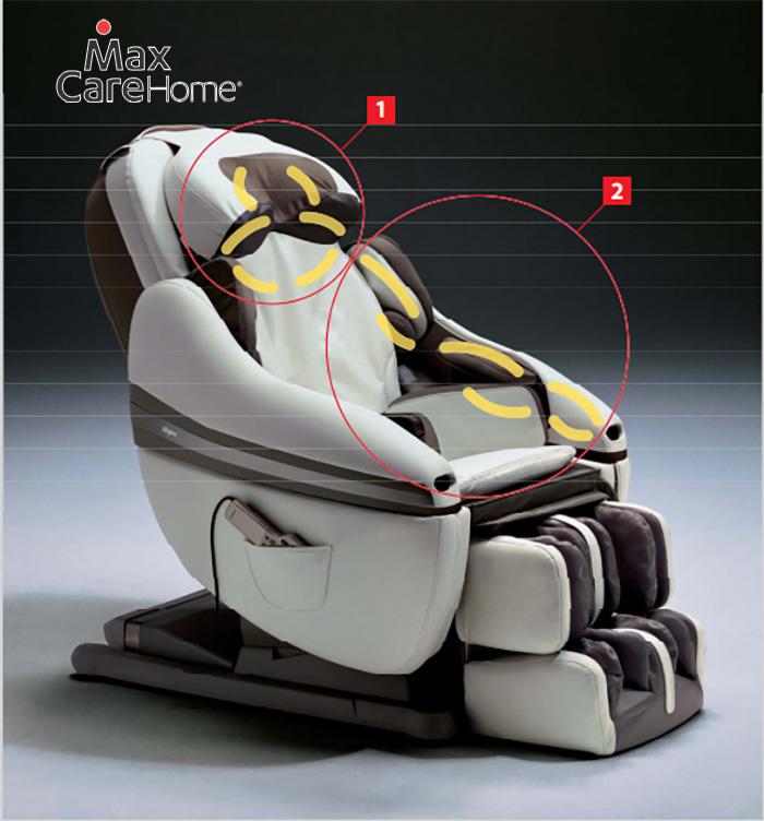  Ghế massage toàn thân Inada Dreamwave HCP-11001D với thiết kế con lăn