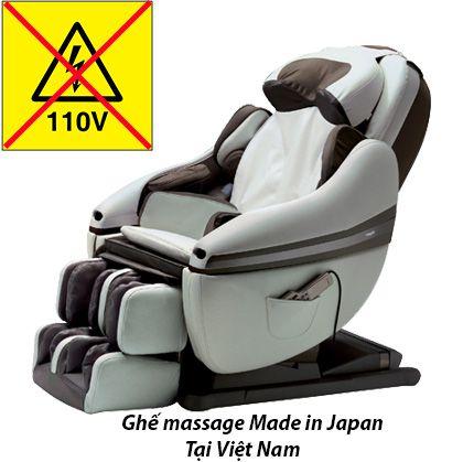 Ghế massage Made in Japan sử dụng điện 110V ĐÚNG hay SAI???