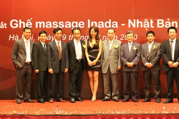 Lễ ra mắt ghế massage INADA Nhật Bản - Thương hiệu số 1 thế giới tại Việt Nam