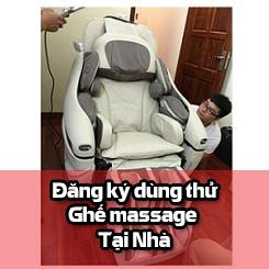 Đăng ký dùng thử ghế massage Miễn Phí tại nhà
