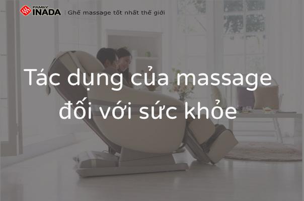 Tác dụng của ghế massage đối với sức khỏe 