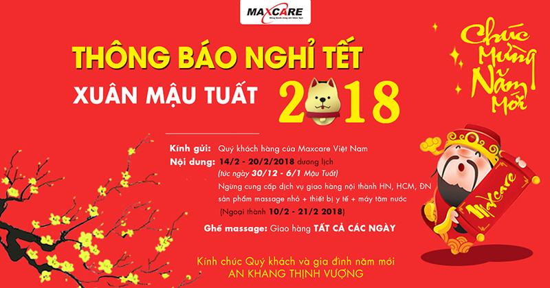 Lịch giao hàng Tết Mậu Tuất năm 2018