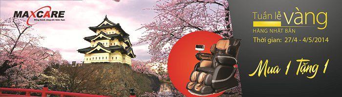 Khuyến mại MUA 1 TẶNG 1 nhân dịp 30/4 & 1/5