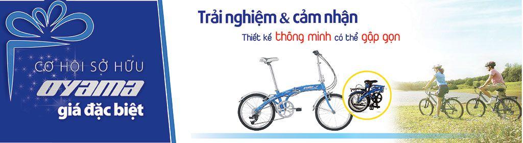 Cơ hội sở hữu xe đạp OYAMA giá đặc biệt