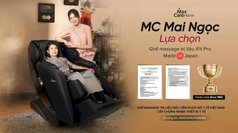Ghế massage Nhật Bản nhập khẩu nguyên chiếc - Trị liệu y khoa chuẩn Shiatsu