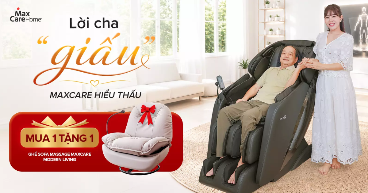 Ghế massage trị liệu - Khi m&oacute;n qu&agrave; Vu Lan thay lời con muốn n&oacute;i