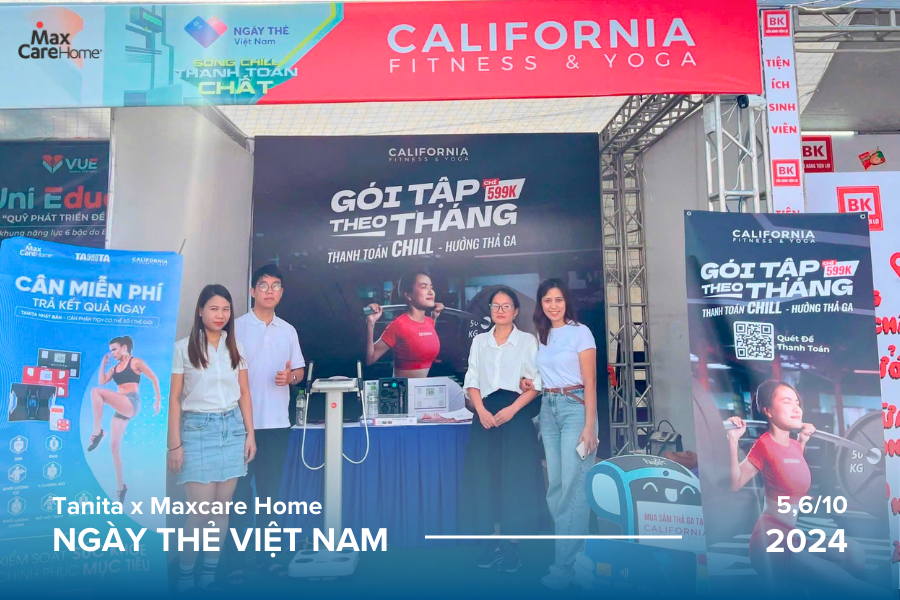 Maxcare Home x Tanita khuấy động không khí tại Ngày thẻ Việt Nam - Sóng Festival 2024