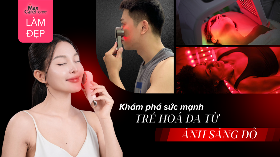 Khám phá sức mạnh trẻ hóa da từ ánh sáng đỏ