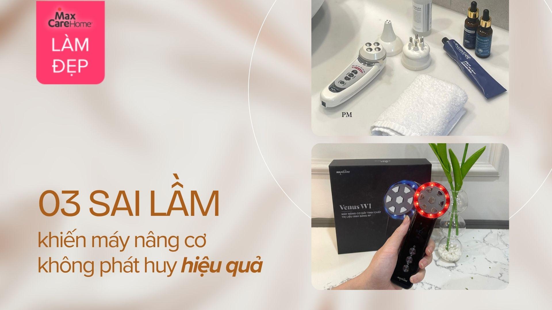 Sai Lầm Khi Dùng Máy Nâng Cơ Khiến Bạn “Tốn Tiền Vô Ích” Và Cách Khắc Phục Đúng Chuẩn Spa