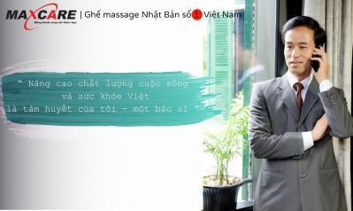 Khát vọng nâng tầm cuộc sống Việt của thương hiệu ghế massage Nhật Bản Maxcare Việt Nam