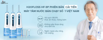 Mua máy tăm nước H20Floss chính hãng giá rẻ ở đâu Hà Nội?