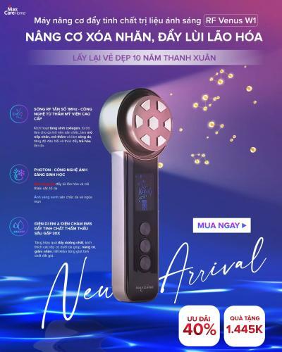 5 Lý do bạn nên tậu ngay máy hút mụn đầu đen nóng lạnh Maxcare Max666