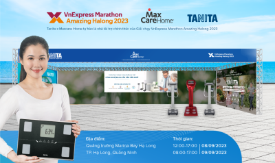 Tanita x Maxcare Home đồng hành cùng giải chạy VnExpress Marathon Amazing Hạ Long 2023