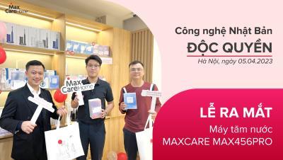 Sự kiện ra mắt máy tăm nước công nghệ Massage nướu Maxcare Travel Size UltraClean Max456Pro - Duy nhất tại Việt Nam
