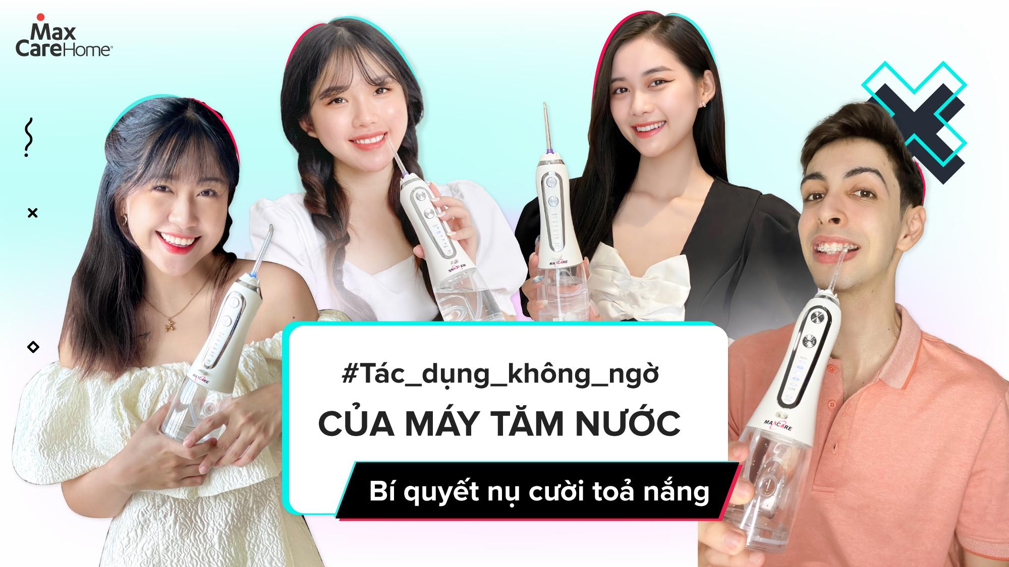 Tác dụng không ngờ của tăm nước - Bí kíp cho nụ cười luôn tỏa nắng