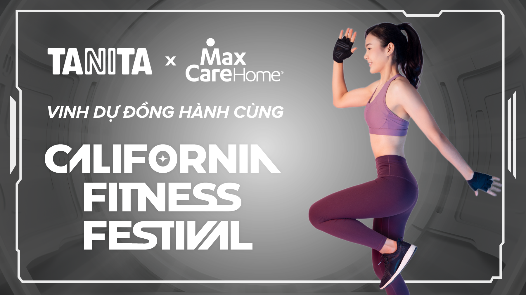 Maxcare Home x Tanita đồng hành cùng sự kiện thể chất và âm nhạc lớn nhất 2023 | California's Fitness Festival 2023