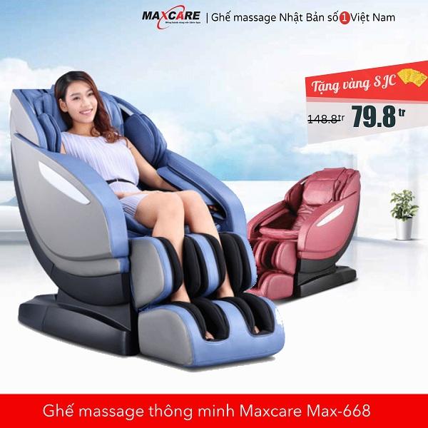 Báo giá ghế massage Maxcare Max668