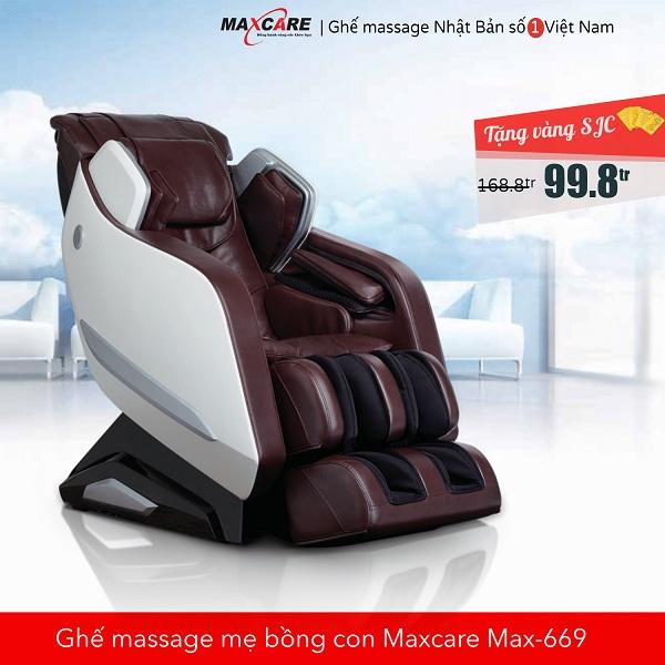 Báo giá ghế massage Maxcare Max669