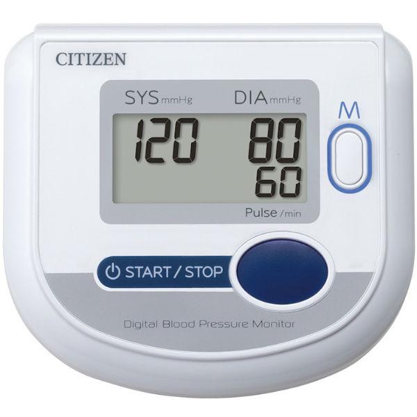 Hình ảnh hướng dẫn sử dụng máy đo huyết áp điện tử bắp tay Citizen CH-453