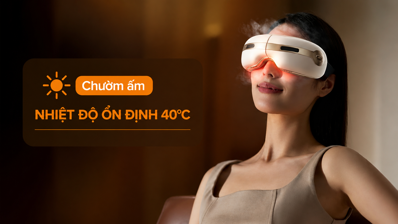 Máy Massage Mắt AI Nóng Lạnh Maxcare TheraEye 8, Không Thể Thiếu Cho Dân Văn Phòng, IT, Freelancer
