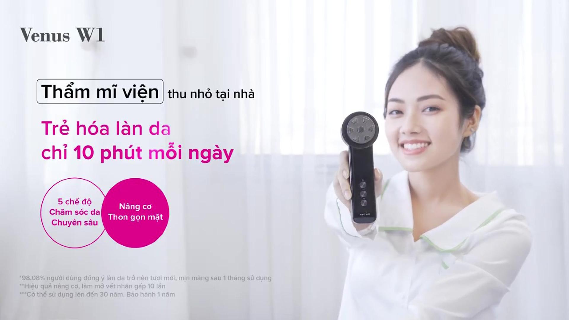 Giải Pháp Nâng Cơ, Trẻ Hóa Da Chuẩn Spa cùng VENUS W1