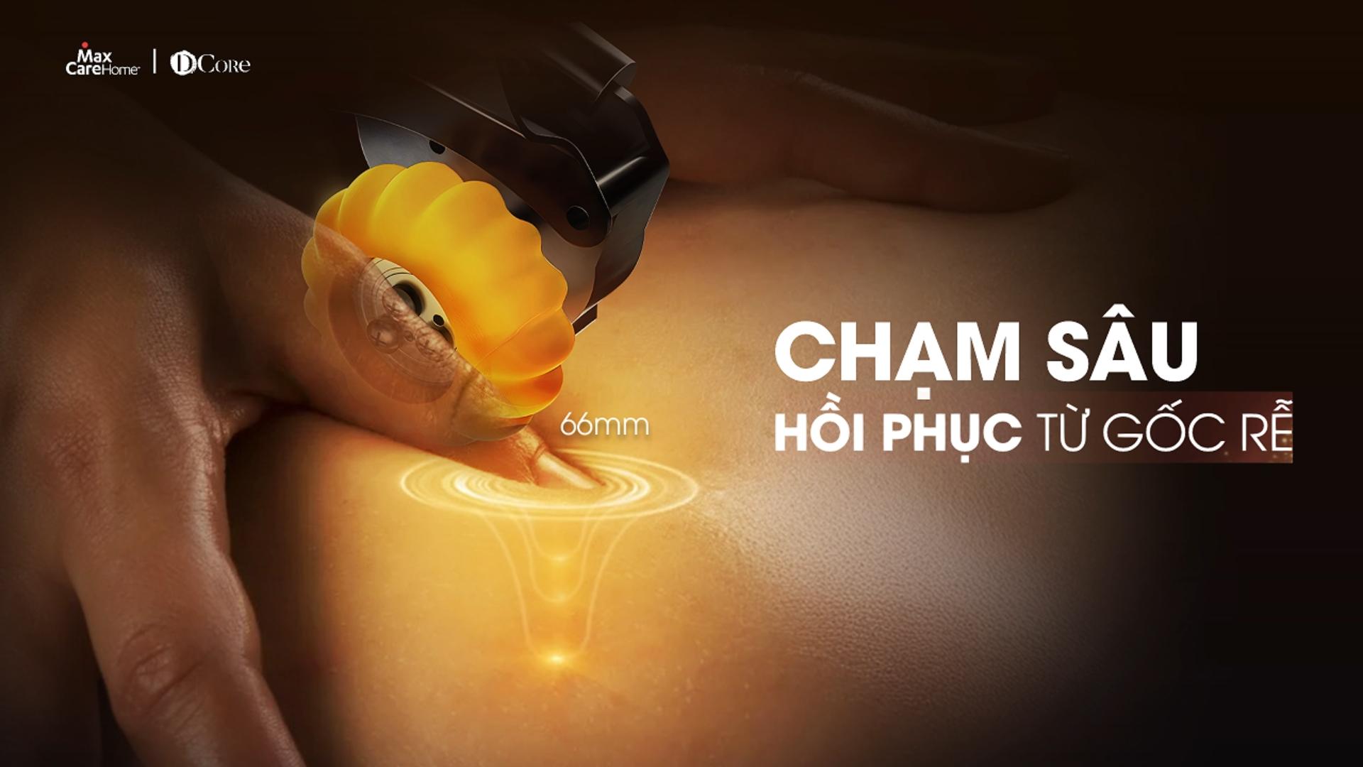 Ghế massage trị liệu sâu Family Inada iFit Pro. Chạm đến gốc rễ mỏi mệt - Chạm đến sự hồi sinh