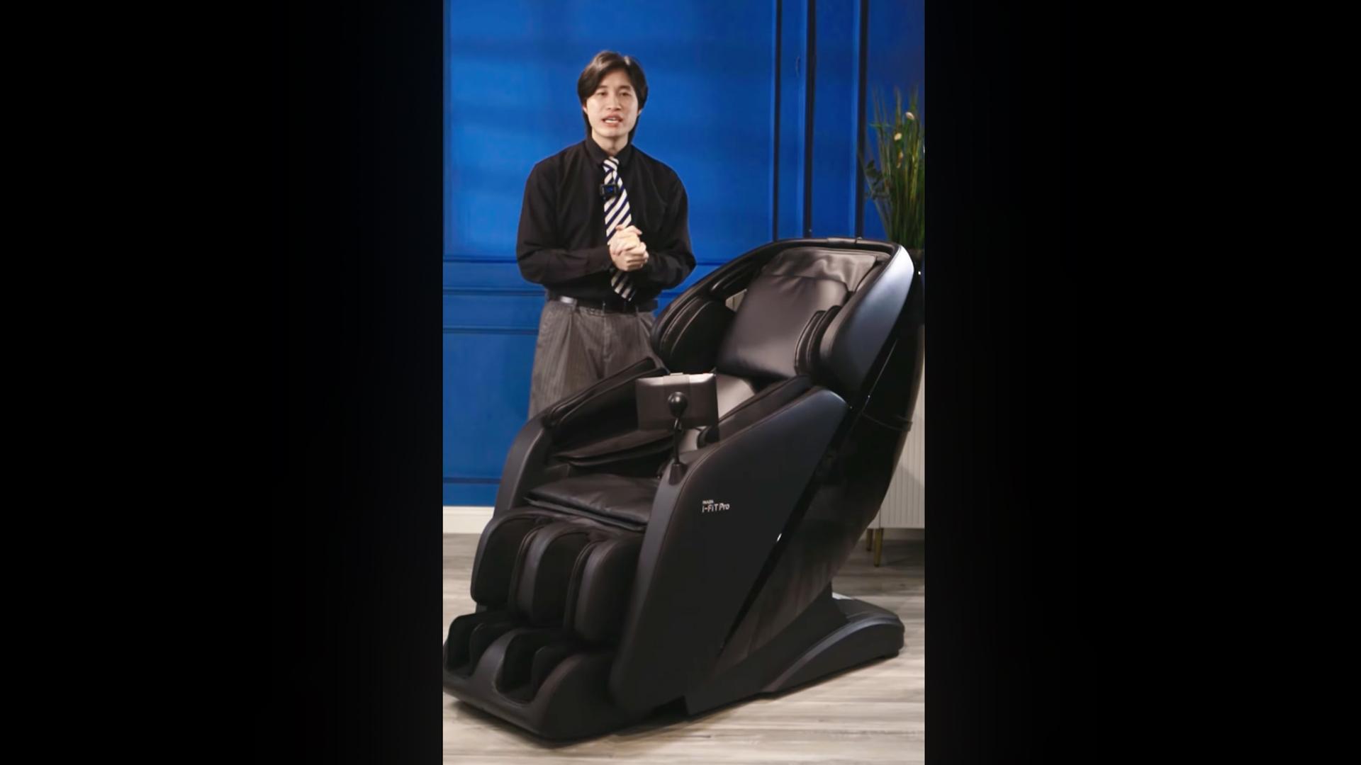 Ghế massage INADA IFIT PRO: Tinh Hoa Nhật Bản, 60 Năm Tinh Chỉnh – Ghế Trị Liệu Chuẩn Y Khoa