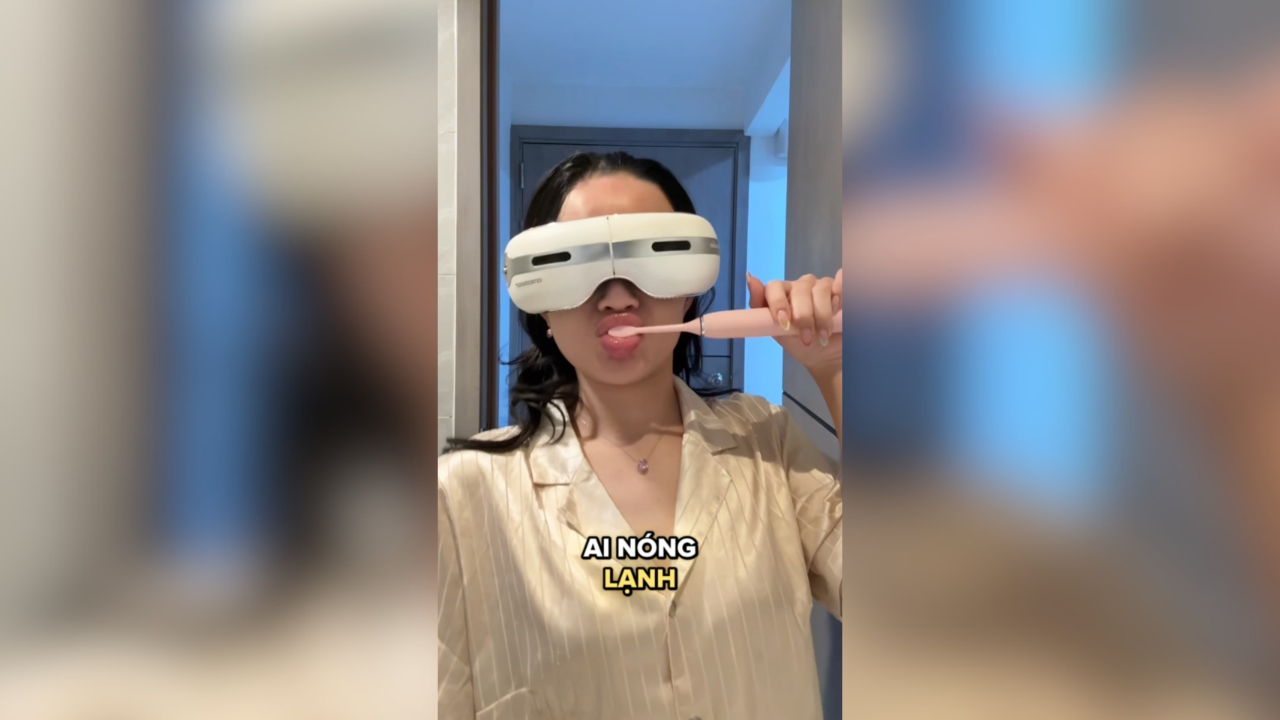 Món Đồ Content Creator Đáng Đầu Tư Nhất 2026: Máy Massage Mắt Chườm Nóng Lạnh AI Maxcare TheraEye 8