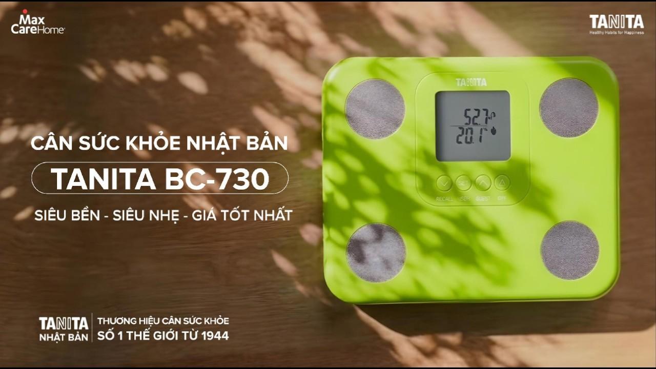 Chăm sóc sức khỏe chủ động với cân sức khỏe Tanita BC-730