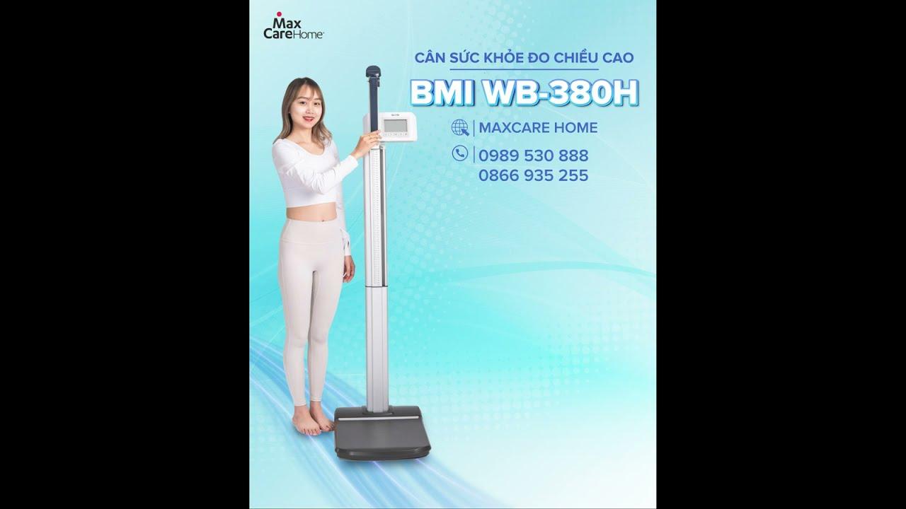 Hướng dẫn sử dụng cân sức khỏe đo chiều cao BMI Tanita WB-380