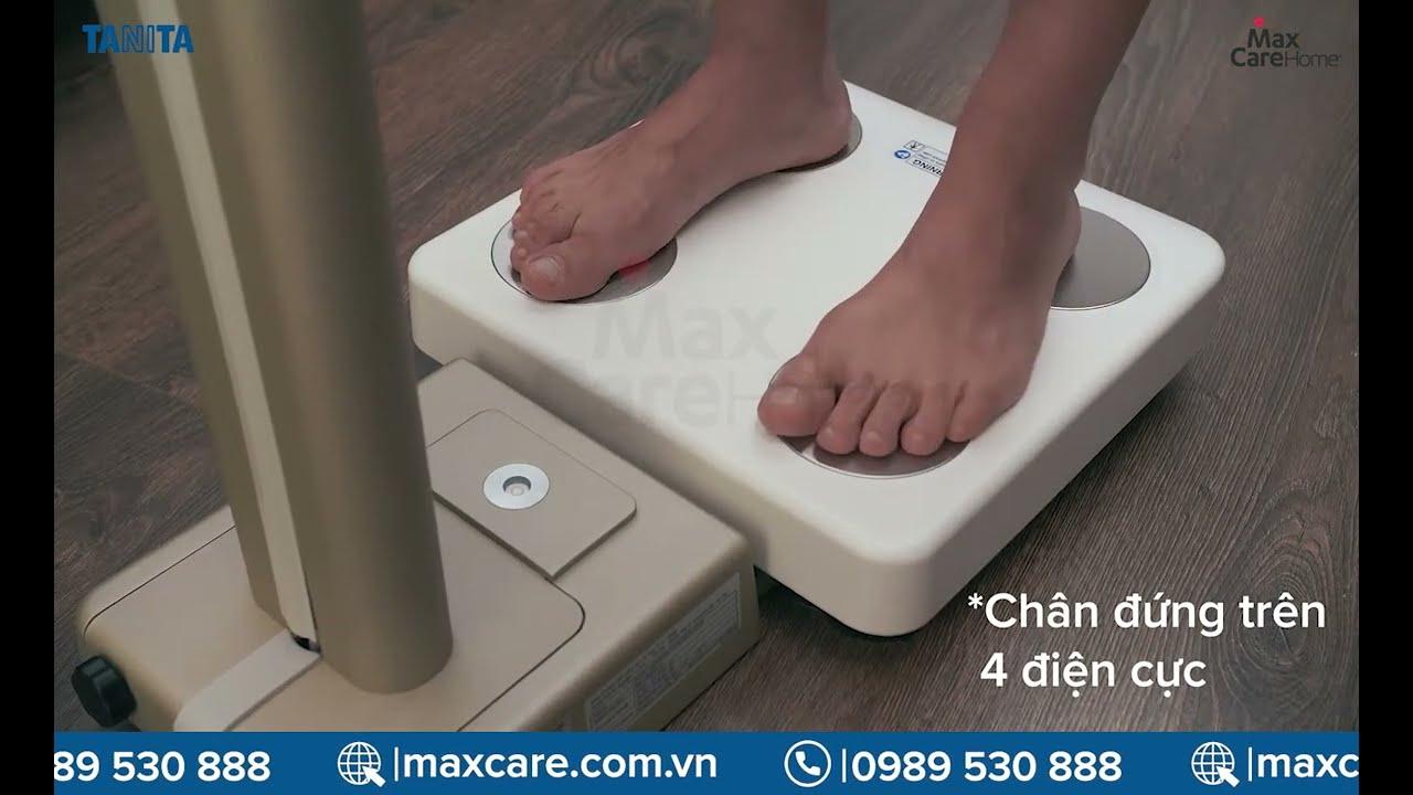 HDSD nhanh máy phân tích thành phần cơ thể Tanita MC-780