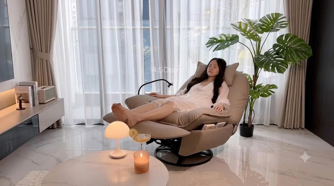 SAU MỘT NGÀY DÀI LÀM VIỆC, ĐƯỢC NGẢ LƯNG XUỐNG CHIẾC SOFA NÀY LÀ CẢM GIÁC KHÔNG CẦN ĐI ĐÂU XA NỮA