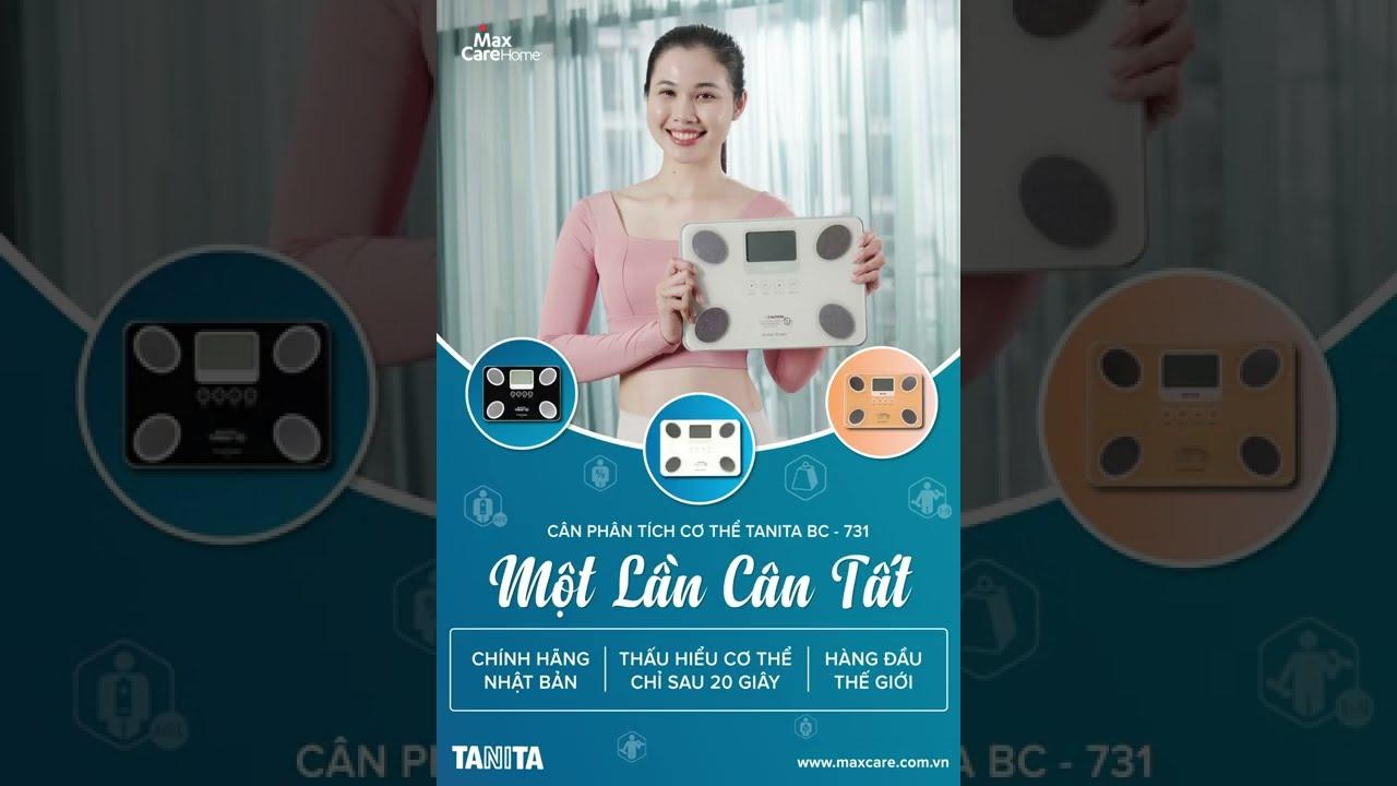 Cân phân tích 10 chỉ số cơ thể Tanita BC-731 từ Tanita Nhật Bản