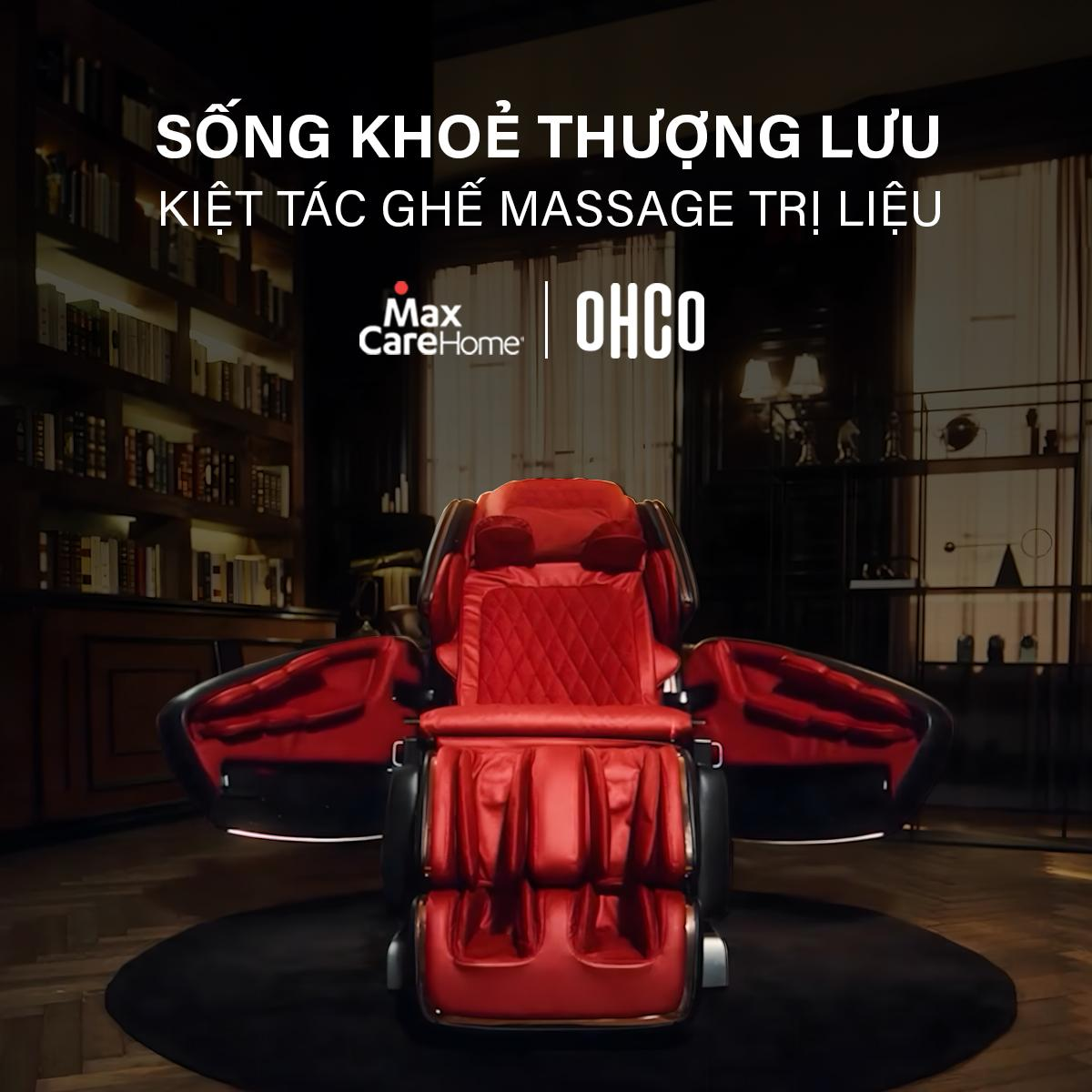 Ghế massage đắt nhất Việt Nam OHCO M.8 NEO LE